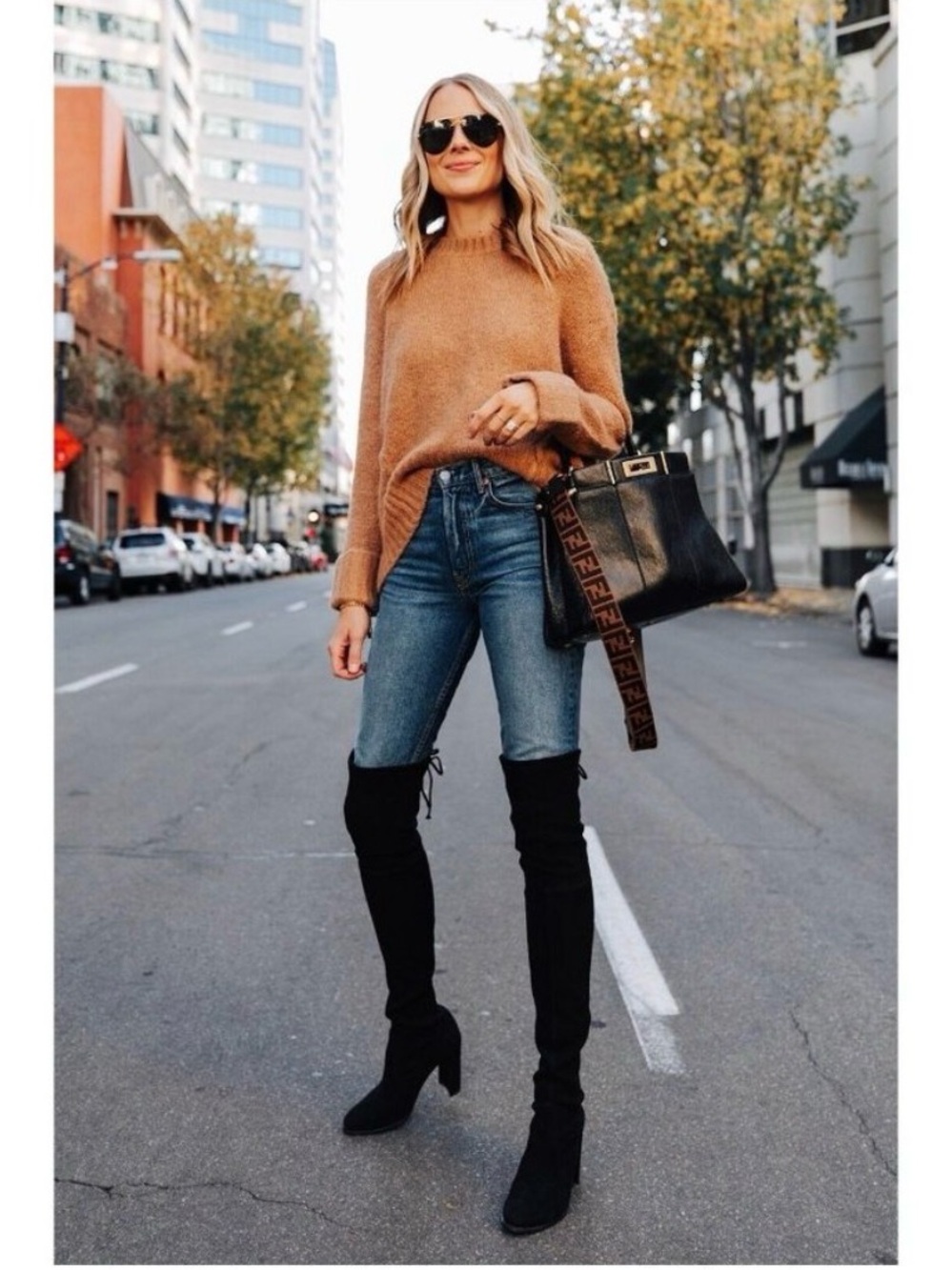 $300 TONY BIANCO BLACK MICROFIBER SUEDE BLACK OVER THE KNEE BOOTS THIGH HIGH 8